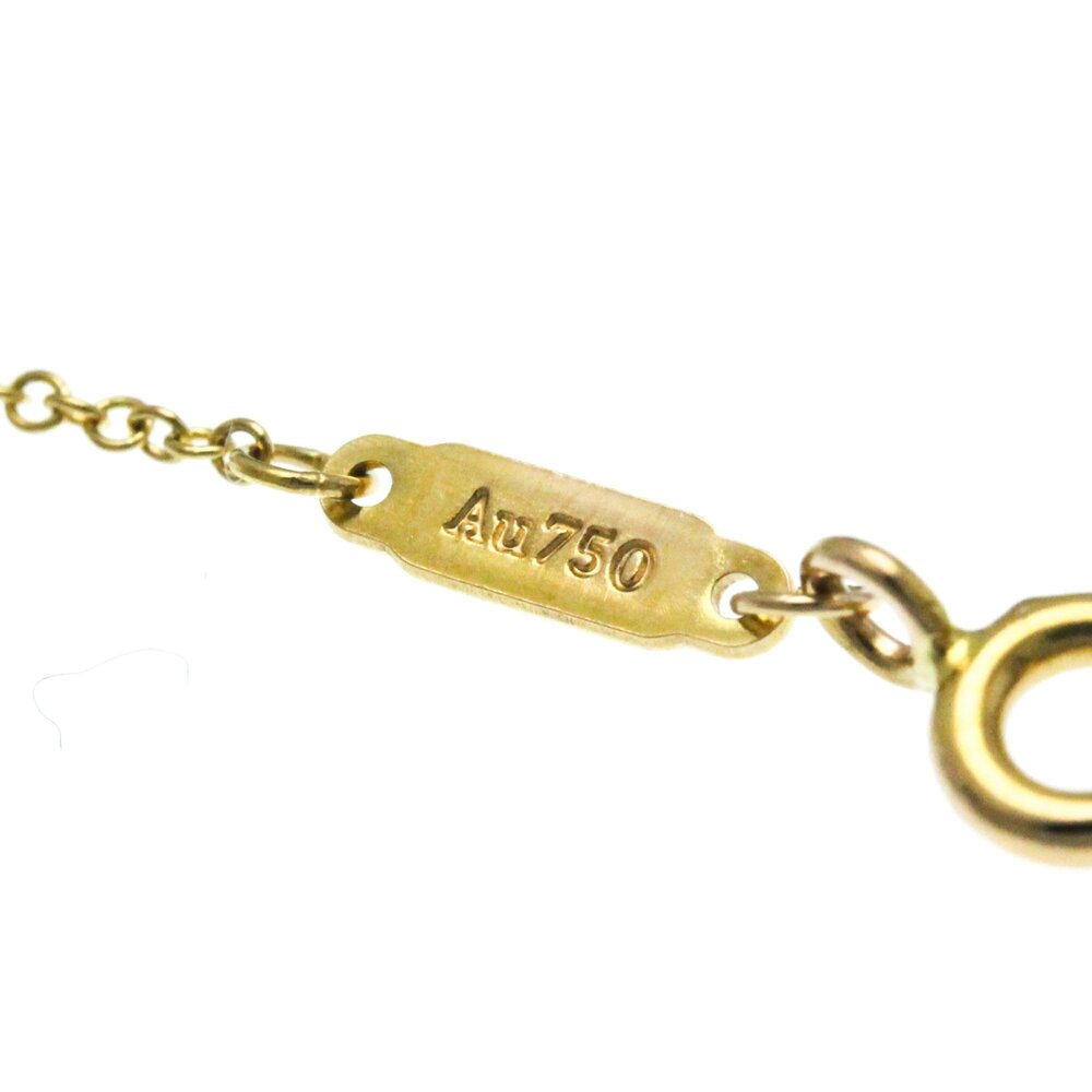 TIFFANY 18k Gold Diamond Necklace - Picture 4 of 13